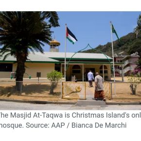Muslims living in Christmas Island